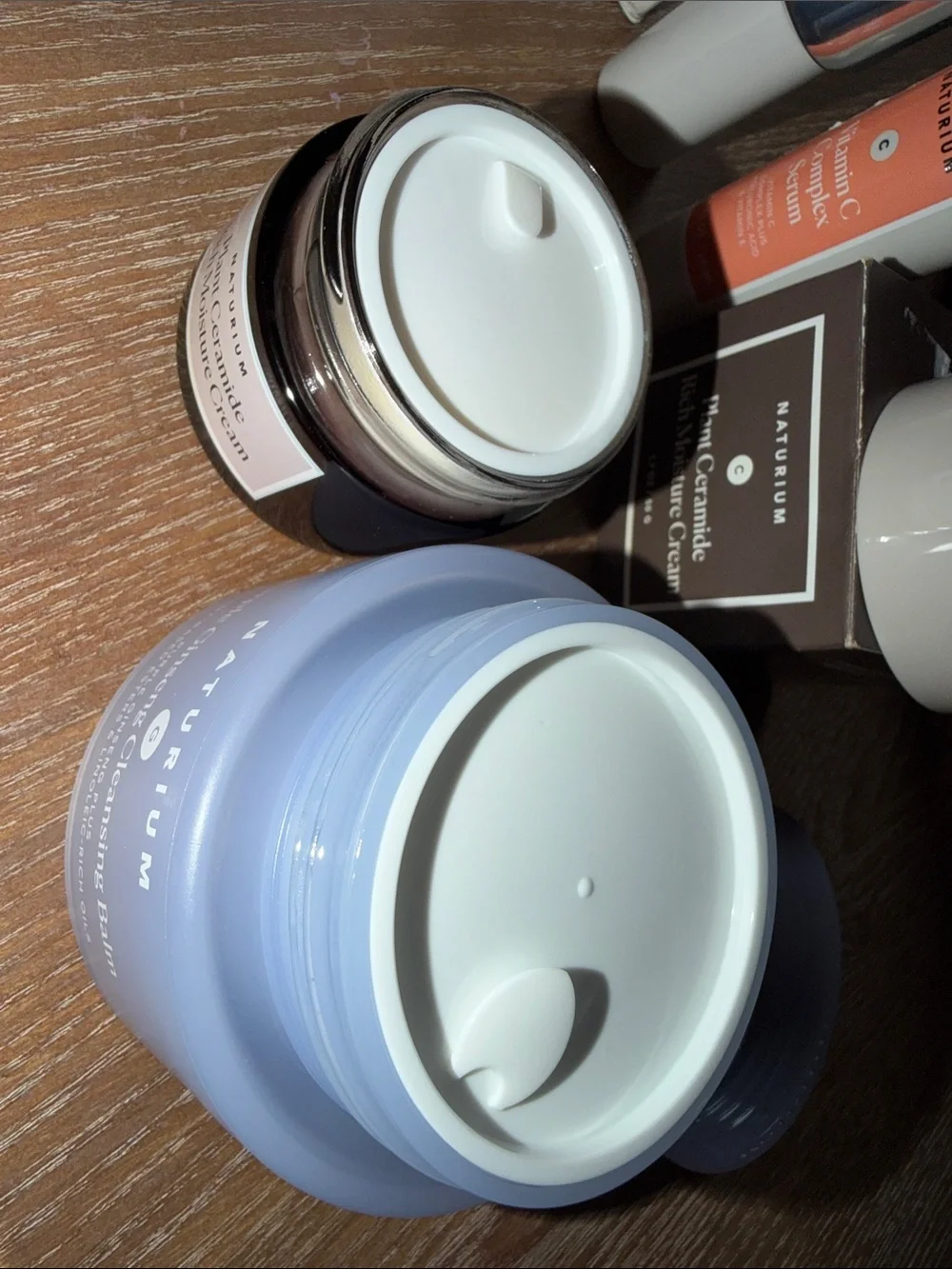 Naturium Bundle- Peptide Moisturizer, Vit C, Plant Ceramide Cream, Balm: RV$86!!